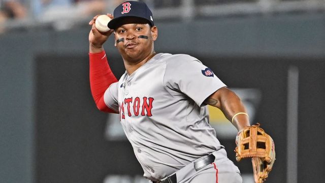 Boston Red Sox third baseman Rafael Devers