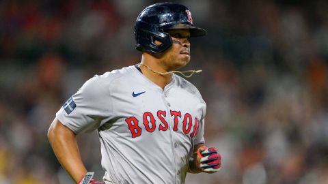 Boston Red Sox third baseman Rafael Devers