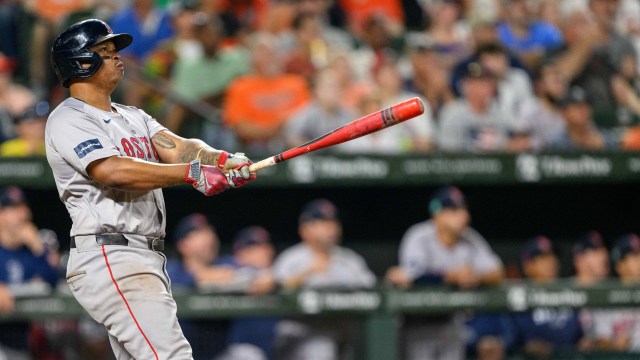 Boston Red Sox third baseman Rafael Devers