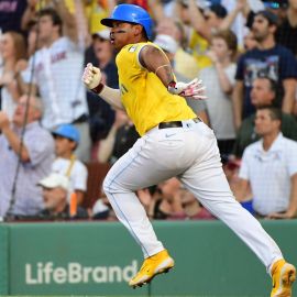 Boston Red Sox third baseman Rafael Devers