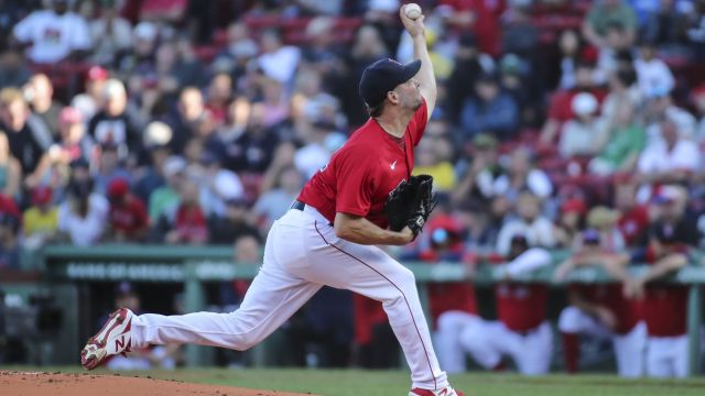 Boston Red Sox pitcher Rich Hill