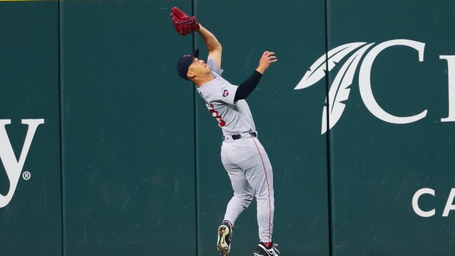 Boston Red Sox outfielder Rob Refsnyder