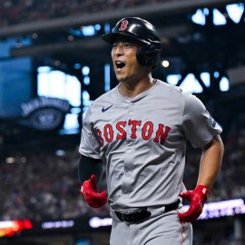 Boston Red Sox outfielder Rob Refsnyder