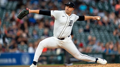 Detroit Tigers pitcher Tarik Skubal