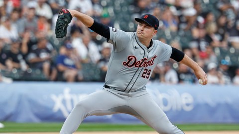 Detroit Tigers pitcher Tarik Skubal