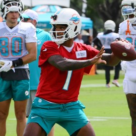 Miami Dolphins quarterback Tua Tagovailoa