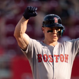 Boston Red Sox outfielder Tyler O'Neill