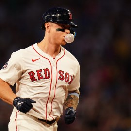 Boston Red Sox outfielder Tyler O'Neill