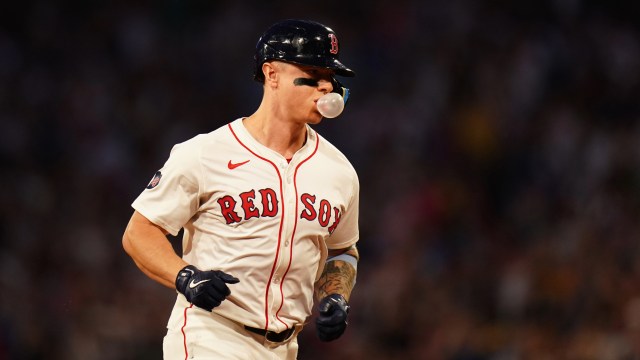 Boston Red Sox outfielder Tyler O'Neill