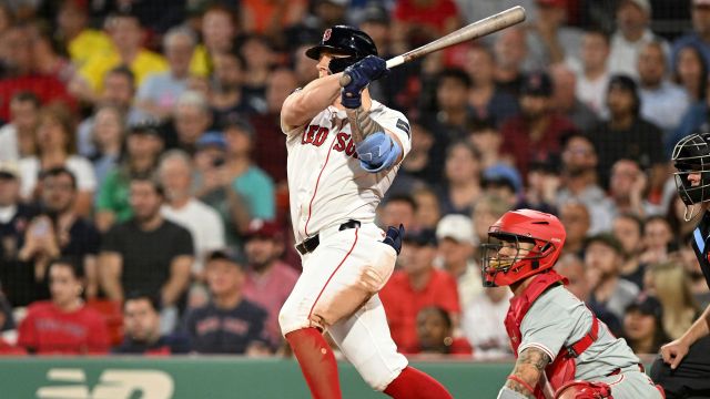 Boston Red Sox outfielder Tyler O'Neill