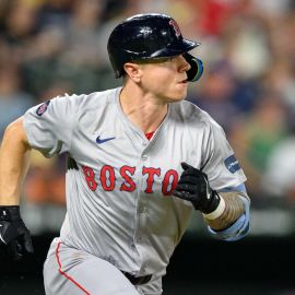 Boston Red Sox outfielder Tyler O'Neill