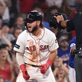 Boston Red Sox outfielder Wilyer Abreu