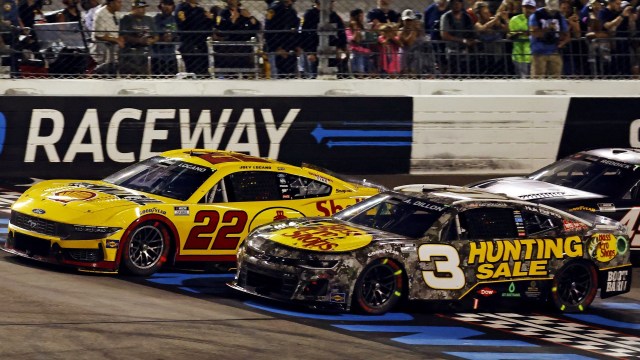 NASCAR Cup Series drivers Austin Dillon, Joey Logano