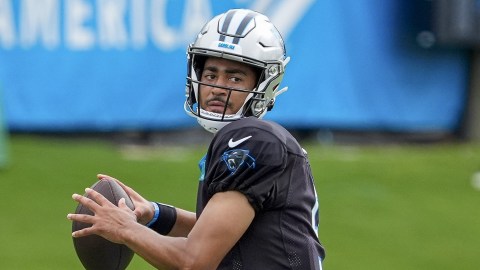 Carolina Panthers quarterback Bryce Young