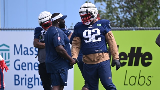 New England Patriots defensive tackle Davon Godchaux