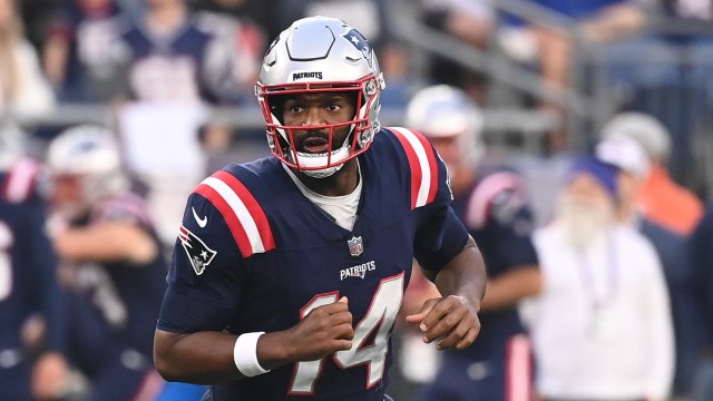 New England Patriots quarterback Jacoby Brissett