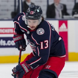 Former Columbus Blue Jackets forward Johnny Gaudreau