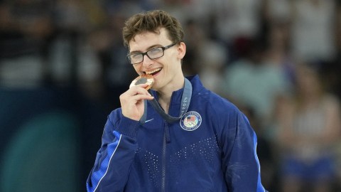 Olympic gymnast Stephen Nedoroscik