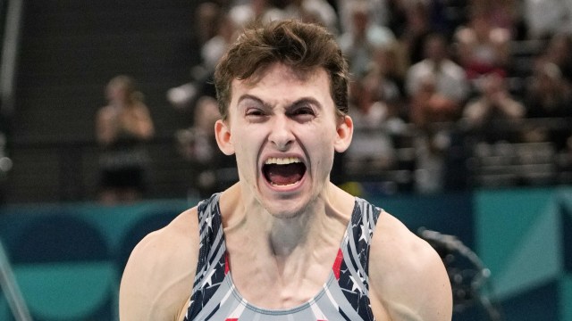 United States gymnast Stephen Nedoroscik