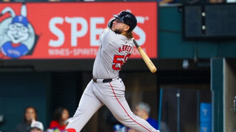 Boston Red Sox outfielder Wilyer Abreu