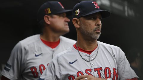 Boston Red Sox manager Alex Cora