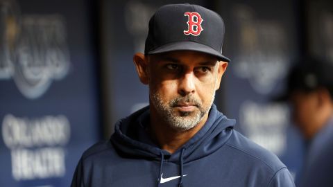 Boston Red Sox manager Alex Cora