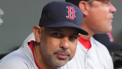 Boston Red Sox manager Alex Cora