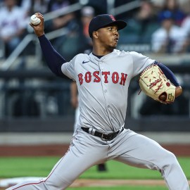 Boston Red Sox starting pitcher Brayan Bello