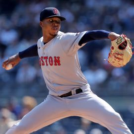 Boston Red Sox starting pitcher Brayan Bello