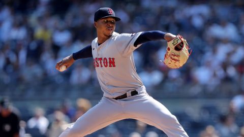 Boston Red Sox starting pitcher Brayan Bello