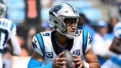 Carolina Panthers quarterback Bryce Young