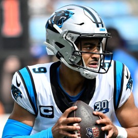 Carolina Panthers quarterback Bryce Young