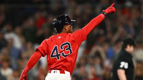 Boston Red Sox shortstop Ceddanne Rafaela