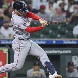 Boston Red Sox catcher Danny Jansen