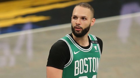 Olympiacos F.C. forward Evan Fournier