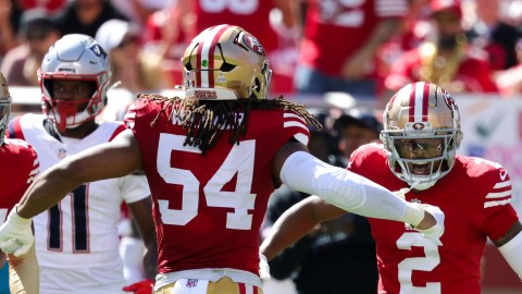 San Francisco 49ers linebacker Fred Warner and cornerback Deommodore Lenoir