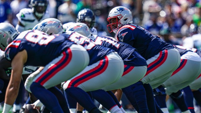 New England Patriots quarterback Jacoby Brissett