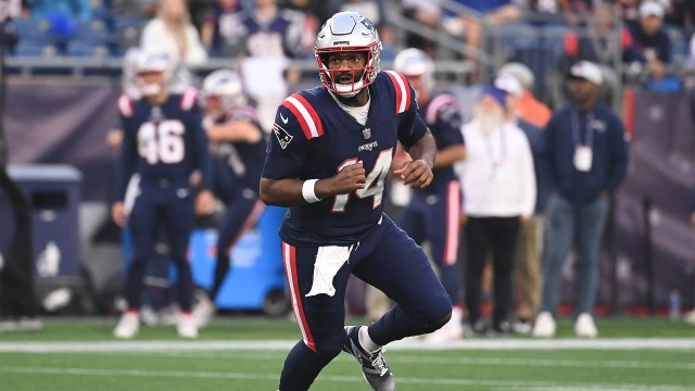 New England Patriots quarterback Jacoby Brissett