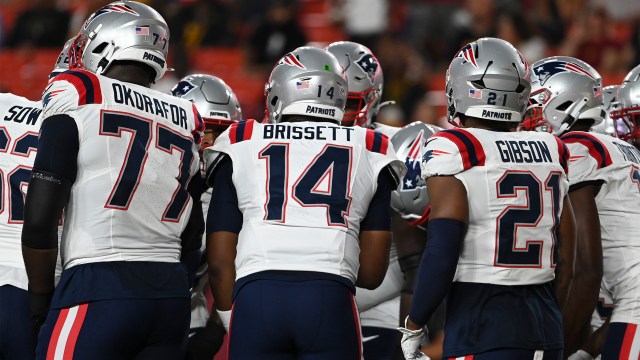 Jacoby Brissett, Antonio Gibson, Chukwuma Okorafor