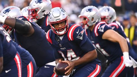 New England Patriots quarterback Jacoby Brissett