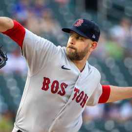 Boston Red Sox starting pitcher James Paxton