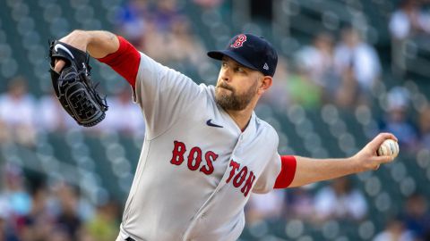 Boston Red Sox starting pitcher James Paxton