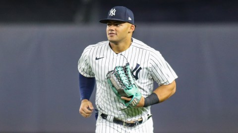 New York Yankees outfielder Jasson Domínguez