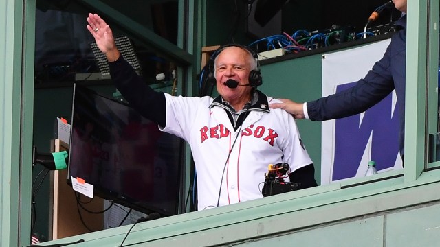 Boston Red Sox radio broadcaster Joe Castiglione