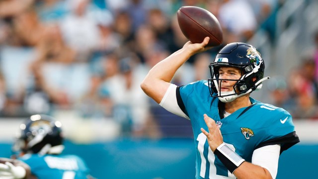 Jacksonville Jaguars quarterback Mac Jones