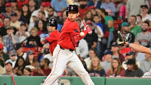 Boston Red Sox designated hitter Masataka Yoshida