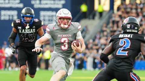 UNLV Rebels quarterback Matthew Sluka