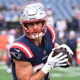 New England Patriots tight end Mitchell Wilcox