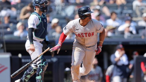 Boston Red Sox third baseman Rafael Devers