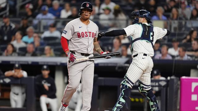 Boston Red Sox third baseman Rafael Devers